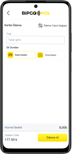 Kart numarası ile ödeme al